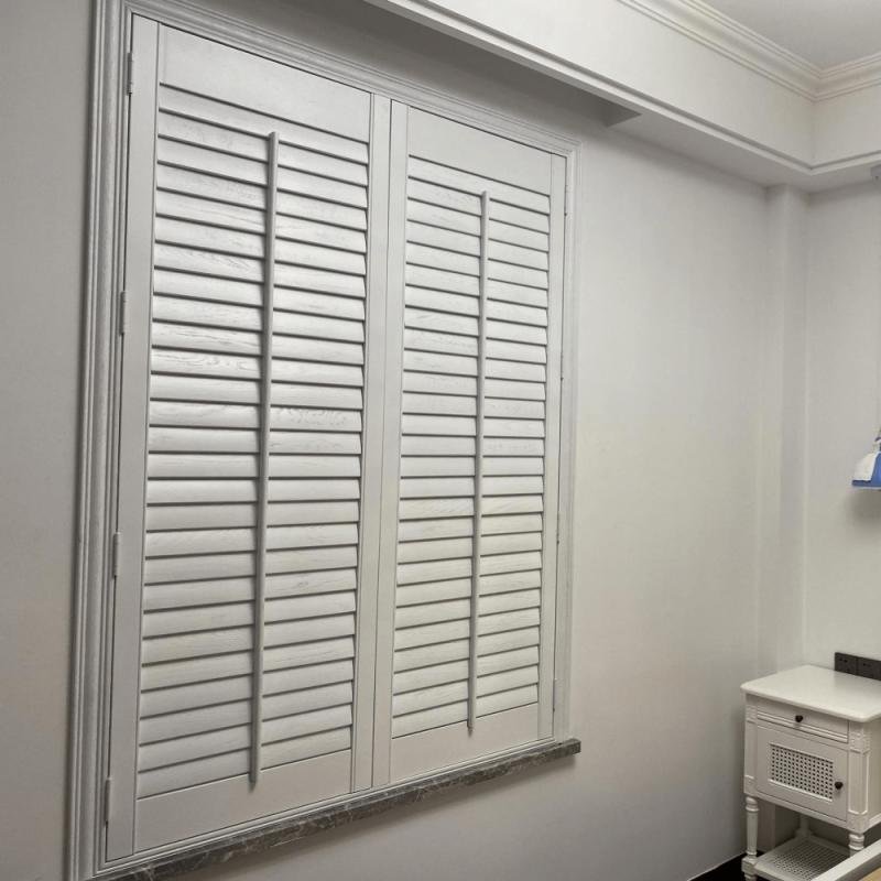 The best wood material for plantation shutters