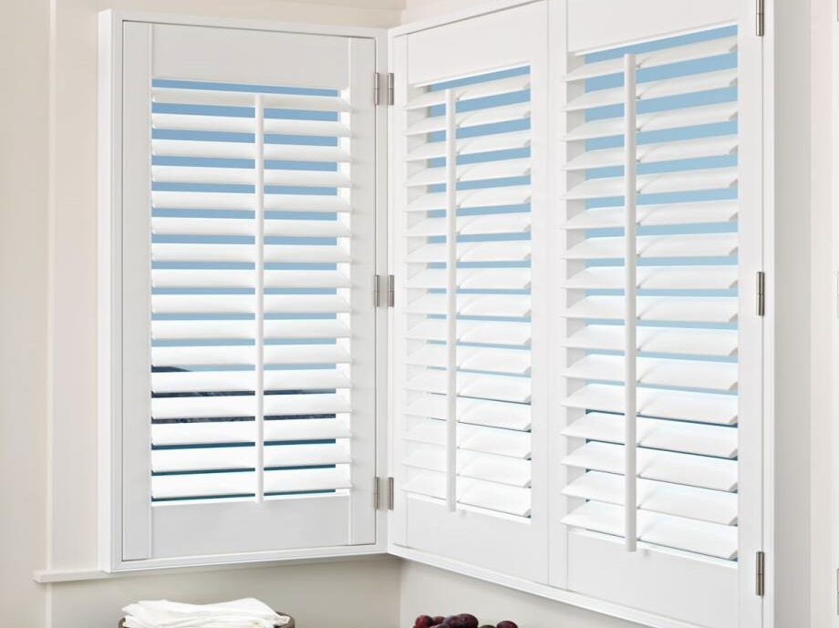 DIY Plantation Shutters Corner Windows | Bright Shutters