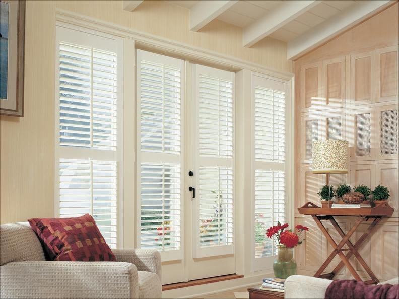 plantation shutters for french doors