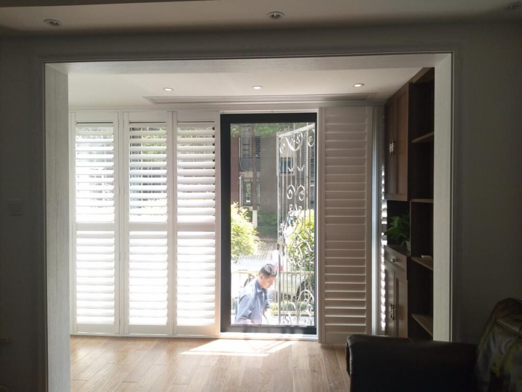 sliding glass door shutters