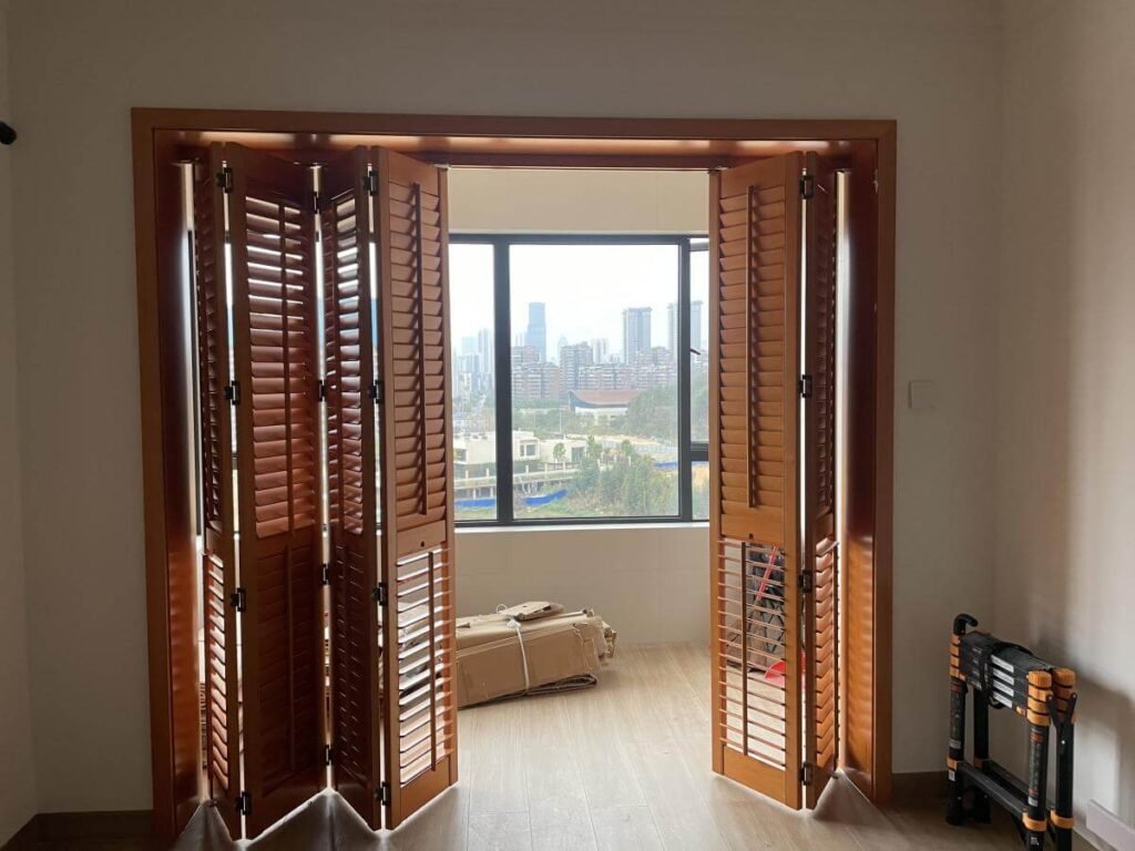 shutters for sliding glass doors