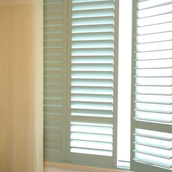 Boutique hotel and serviced apartment with wood plantation shutters