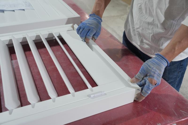 CNC machining and automated assembly lines at Bright Shutters factory