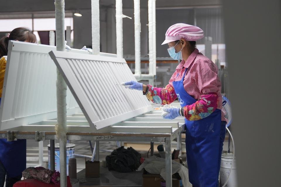 Bright Shutters plantation shutter manufacturing factory -- CNC machining, coating and assembly lines