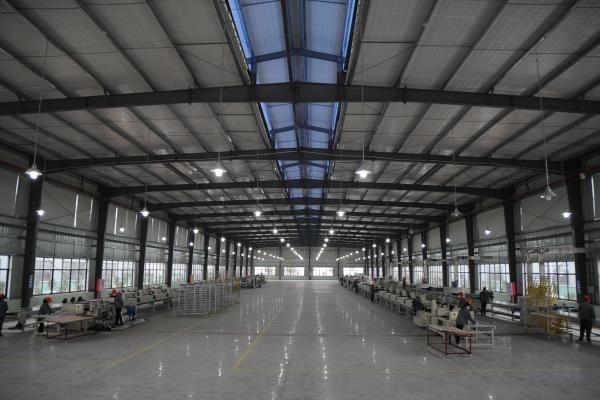 Bright Shutters manufacturing facility -- 50,000 sqm production floor in Shenzhen