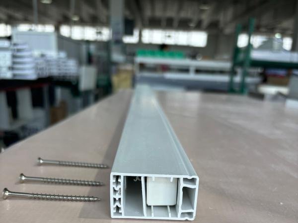 Hollow PVC louvre profile -- cost-saving option for large volume orders