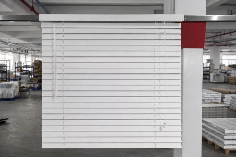 Venetian blinds in basswood and paulownia -- 25mm and 50mm wholesale trade supply