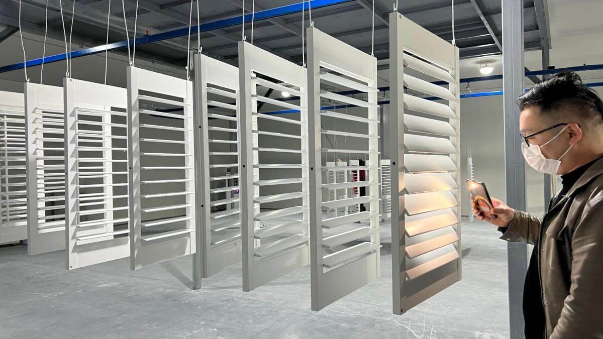 Bright Shutters 50,000 sqm manufacturing facility in Shenzhen, China