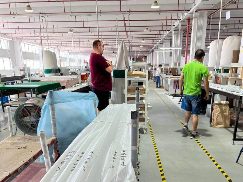 Bright Shutters factory evaluation audit Australian distributor visit
