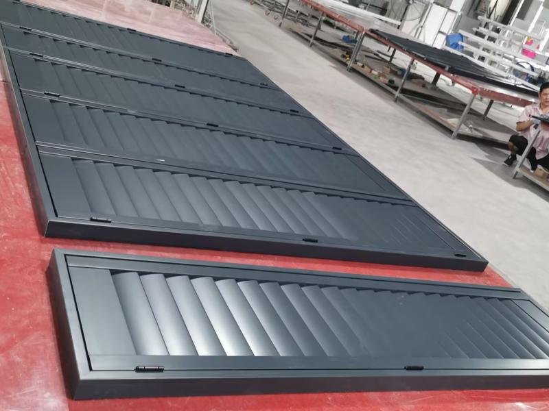 Bright Shutters hotel room plantation shutters commercial fit-out China factory