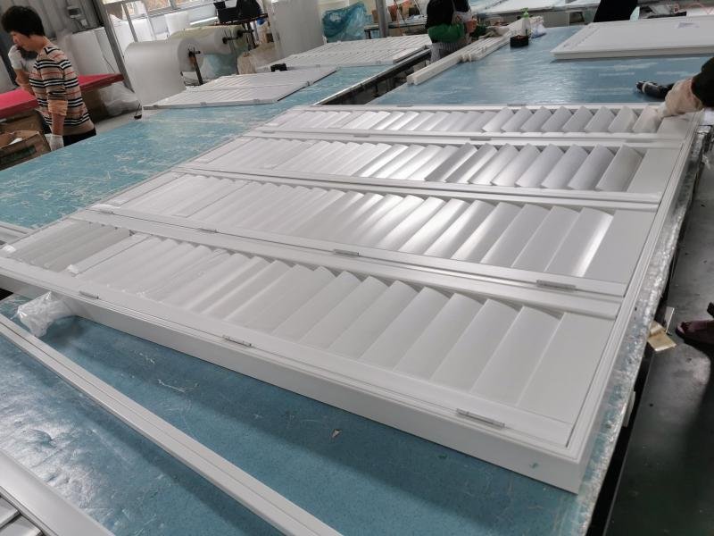 PVC plantation shutters - 200+ profile sections for high-humidity environments