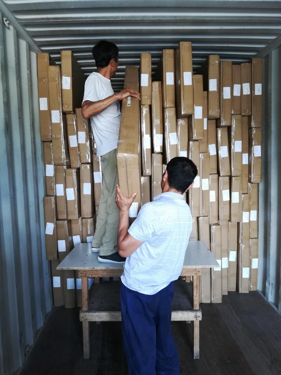 PVC plantation shutters full container loading -- 20-30 day production cycle, 7-day dispatch