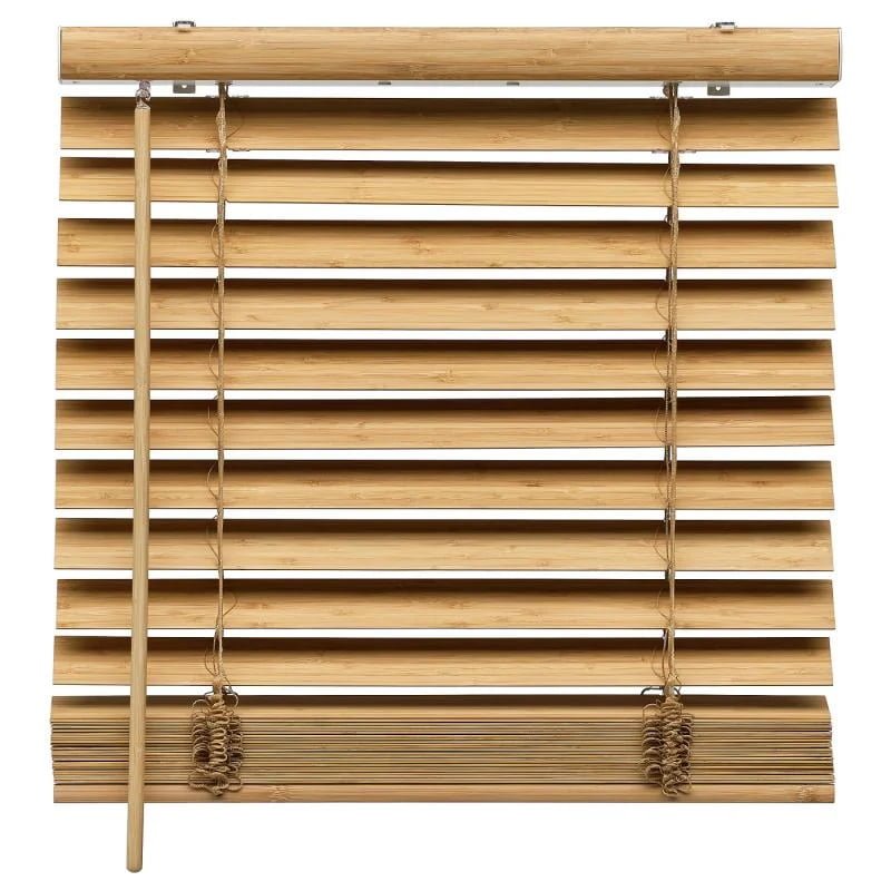 Wood venetian blinds -- basswood 25mm and 50mm slat options